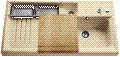BLANCO 1 komorowy Modus-M 60