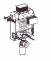 Geberit Kombifix -element montażowy do WC,UP200,Kappa,H82
