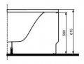 Obudowa do wanny MAXIMA 150x150