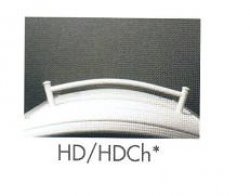 Wieszak ręcznikowy gięty HDCH - 800 kolor biały 