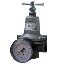 Reduktor ciśnienia oleju 1500 l/h z manometrem 