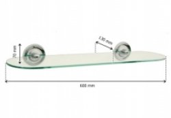 Harimex Półka 60cm Andi