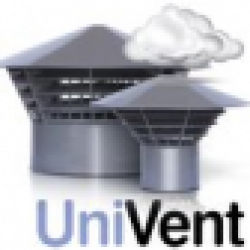 Wywiewka kanalizacyjne UniVent 110-montaż w kielichu /brąz 