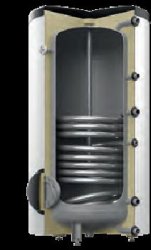 Podgrzewacz pojemnościowy AB 150/1 biały wody Storatherm Aqua, z jedna wężownicą w izolacji. AF nowe oznaczenia 