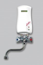 Przepływowy ogrzewacz wody LIDER 3,5kW- umywalkowy, z wylewką 150mm,biały 