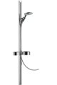 HANSGROHE Zestaw prysznicowy Raindance E-100 AIR 3jet /  Unica'D 0,65 DN 15