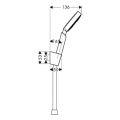 HANSGROHE Zestaw prysznicowy Raindance S 100 AIR 1jet / Porter'S