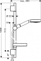 HANSGROHE Zestaw prysznicowy Raindance S 100 AIR 3jet/Unica'SPuro 0,90m DN 15