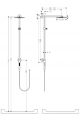 HANSGROHE Komplet prysznicowy Raindance Connert 180 EcoSmart ,dn 15