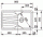 Franke 1 komorowy Calypso 611