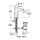 Roca Bateria  Thesis umywalkowa sztorcowa (autom korek)