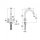 Roca Bateria Loft 2 uchwytowa bateria zlewozmywakowa