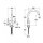 Roca Bateria Loft Elite 2 uchwytowa zlewozmywakowa