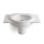 Roca Umywalka z blatem ceramicznym 90x47,5 cm Happening