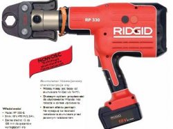 RIDGID Zespół elektrohydrauliczny o zasilaniu akumulatorowym RP 330-C