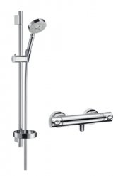 HANSGROHE Raindance Ecostat Combi -prysznic  drążek prysznicowy Unica'S Puro 0,65m