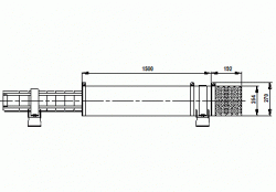 GRUNDFOS Płaszcz chłodzący do pompy głebinowej SP 8A-12 do 37