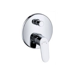 HANSGROHE Bateria FOCUS E 2 wannowa  podtynkowa ,element zewnętrzny ze zintegrowanym systemem zabezpieczającym 