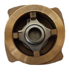 Zawór zwrotny płytkowy DCV3 DN100 przyłącza miedzykołn.PN40,gniazdo EPDM,spręż.standard