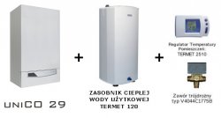 Termet Pakiet grzewczy kocioł UNICO 29 PLUS zasobnik TERMET 120