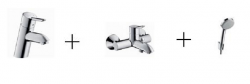 HANSGROHE Pakiet wannowy FOCUS S 