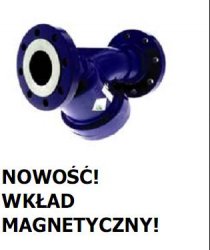 EFAR Osadnik kołnierzowy z filtrem magnetycznym DN25