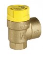 Honeywell Membranowy zawór bezpieczeństwa do instalacji solarnych 1/2"GW/3/4"GW,nastawa 10,0bar SM180-1/2A10.0