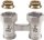 Honeywell Zawór podwojny prosty 2 rur z odcięciem 3/4"/1/2"Honeywell
