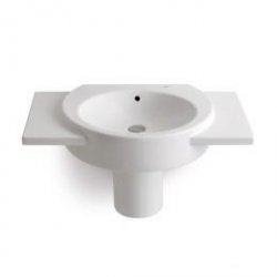 Umywalka z blatem ceramicznym 90x47,5 cm Happening kolor  