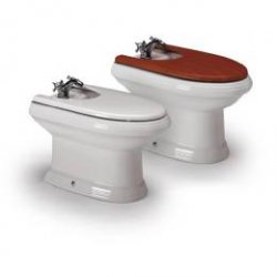 Bidet stojący America biała 