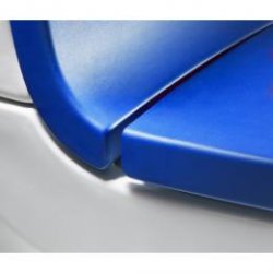 Oparcie wc - Oxygen Blue (Współczesny błękit) Khroma 