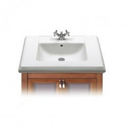 Umywalka z blatem ceramicznym podwójna 100x52cm America kolor 