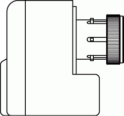Oventrop Napęd elektromotoryczny 230 V 2 - punktowy  bez funkcji antyblokującej