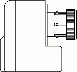 Napęd elektromotoryczny 230 V 2 - punktowy  bez funkcji antyblokującej 