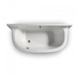 Wanna akrylowa 185x84cm Frontalis mat 