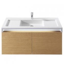 Umywalka z blatem ceramicznym 110x50cm Statum biała 