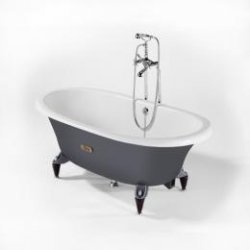 Wanna żeliwna Newcast Classic do zabudowy 170x85 cm biała 