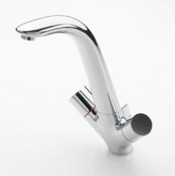 Bateria LA CUCINA ALESSI by Oras kuchenna dwuuchwytowa z zaworem do zmywarki 