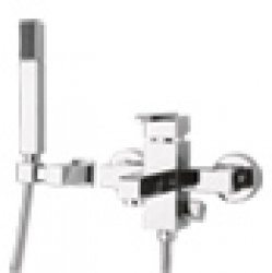 Bateria Cubic wannowa z kompl. natrysk. 