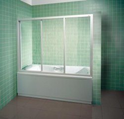Ścianka stała APSV-80, szkło transparent 