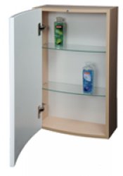 Szafka górna jednodrzwiowa SH Uni - Praktik, Rosa 