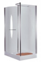 Kabina Tajfun, Walk-In, z brodzikiem 120x80cm 