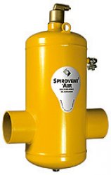 Separator powietrza Spirovent DN 050 połączenia spawane 