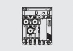 Zewnętrzny moduł hydrauliczny - 3 strefy gorąca 