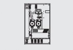 Zewnętrzny moduł hydrauliczny - 1 strefa gorąca, 1 strefa chłodna 