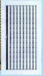 Kratka wentylacyjna aluminiowa 30x15 lakierowana z żaluzją 