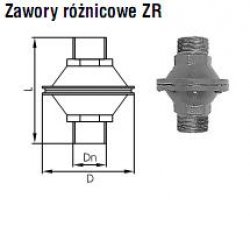 Zawór różnicowy ZR 40 