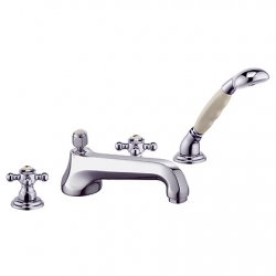 Bateria Kludi Adion wannowo-natryskowa DN 15 z wylewką 220mm 