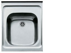 Zlew INTL (50x60) nakładany 1 komorowy 