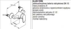 Bateria natryskowa York 